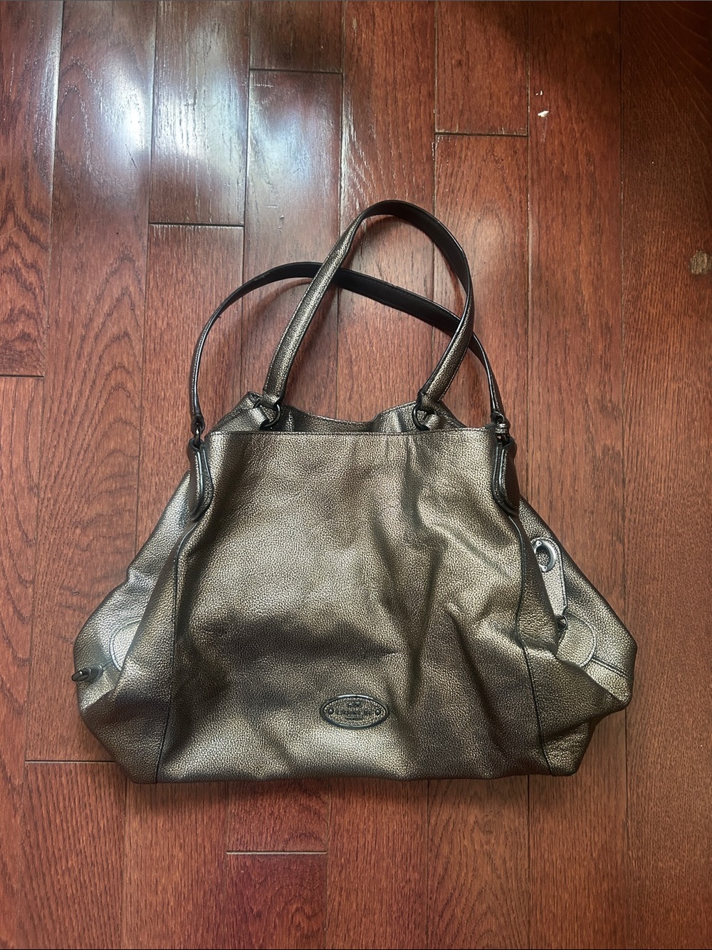Metallic Bronze Handbag | Coach